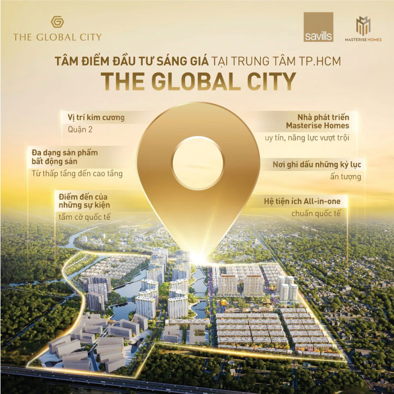 Vị trí chiến lược The Global City