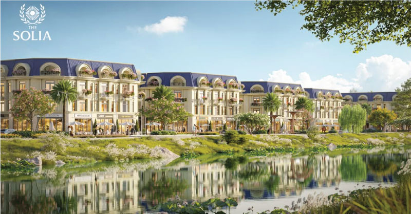 Phối cảnh dự án the solia