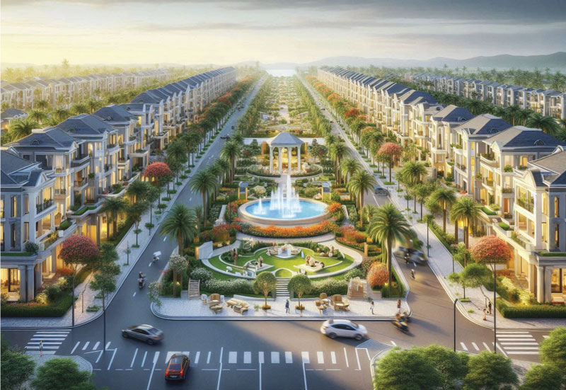 Phối cảnh dự án the solia