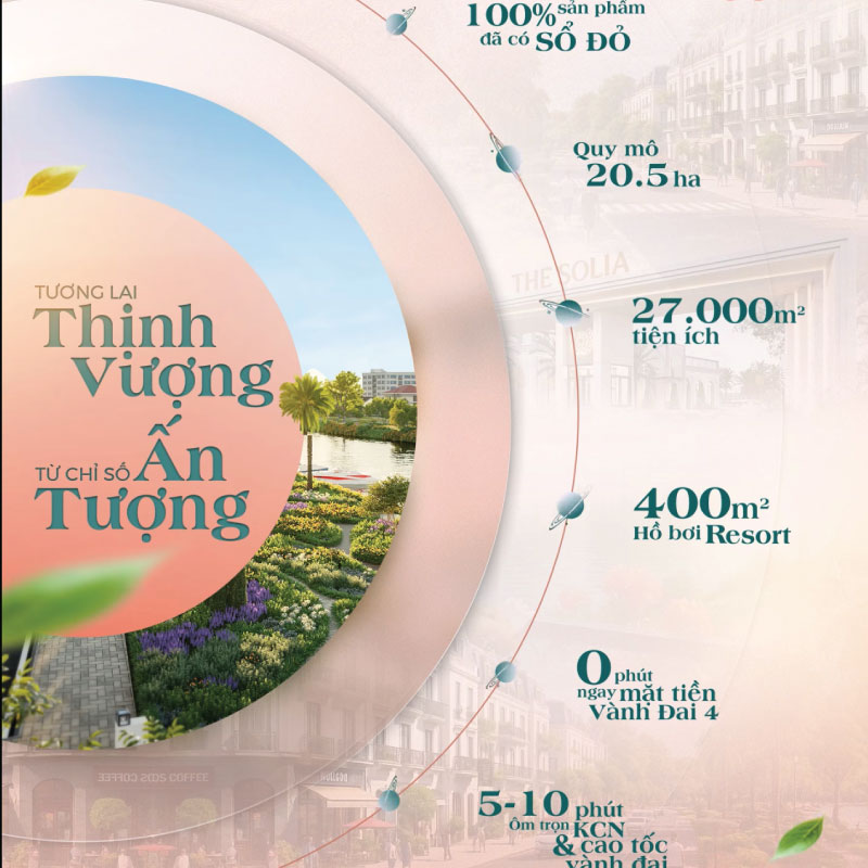 The Solia – Khu Đô Thị Sinh Thái Mới Tại Long An Đáng Đầu Tư Năm 2025