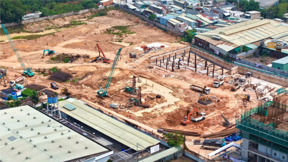 Thực tế tiến độ thi công dự án Monrei Saigon