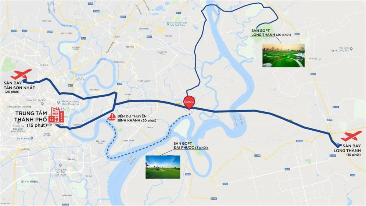 Tọa Độ Địa Lý Đắc Địa Tại Bán Đảo Tam Đa (TP. Thủ Đức)